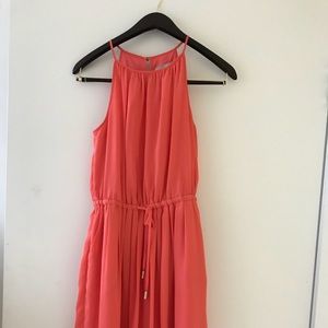Banana republic coral sundress, size 0